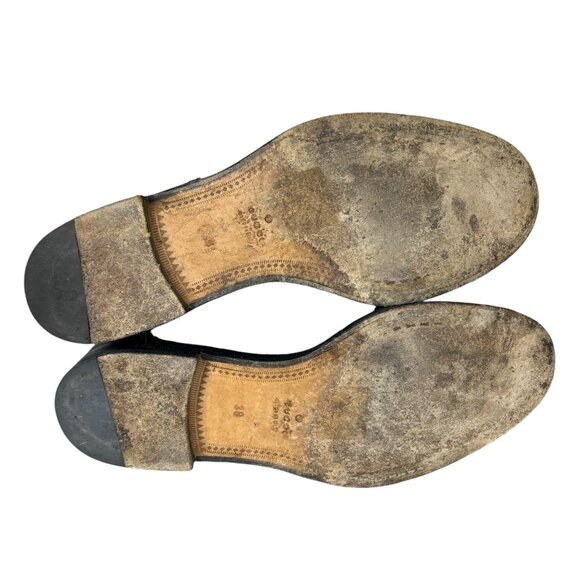 Gucci Black Boulanger Equestrian Tall Lace Up Leather Boots - Picture 5 of 16